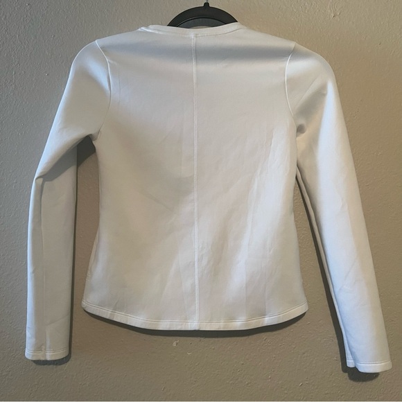 Nike White Long Sleeve Thermal Top size M - Picture 2 of 4